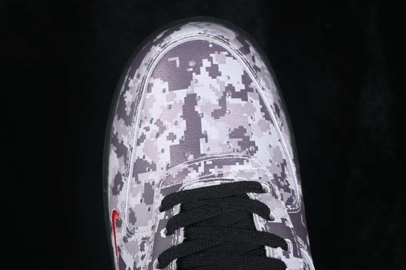 Nike Air Force 1 '07 Low Collaboration Casual Skateboarding Shoes with Full-Length Air Cushion - JL8888-001