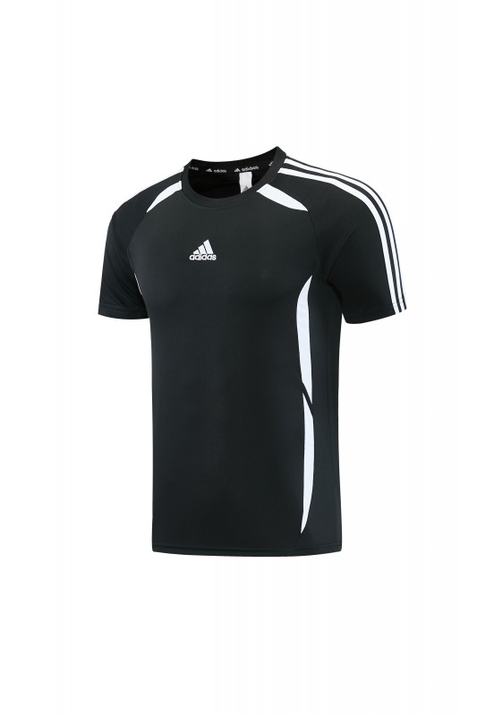 26/27 Adidas 16 Black Short Sleeve+Soccer Shorts