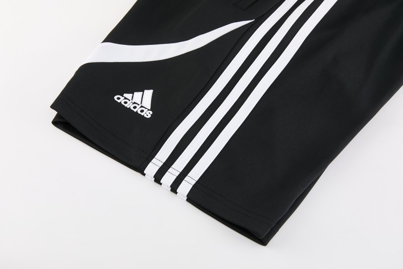 26/27 Adidas 16 Black Short Sleeve+Soccer Shorts