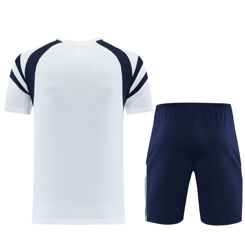 26/27 Adidas 17 White Short Sleeve+Soccer Shorts