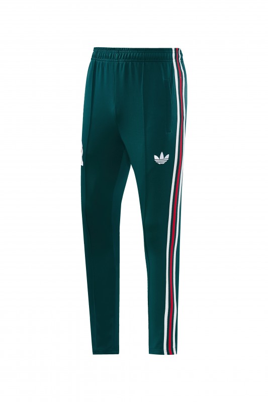 26/27 Mexico  Dark Green Full Zipper Jacket + Long Pants