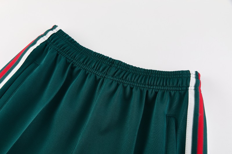 26/27 Mexico  Dark Green Full Zipper Jacket + Long Pants