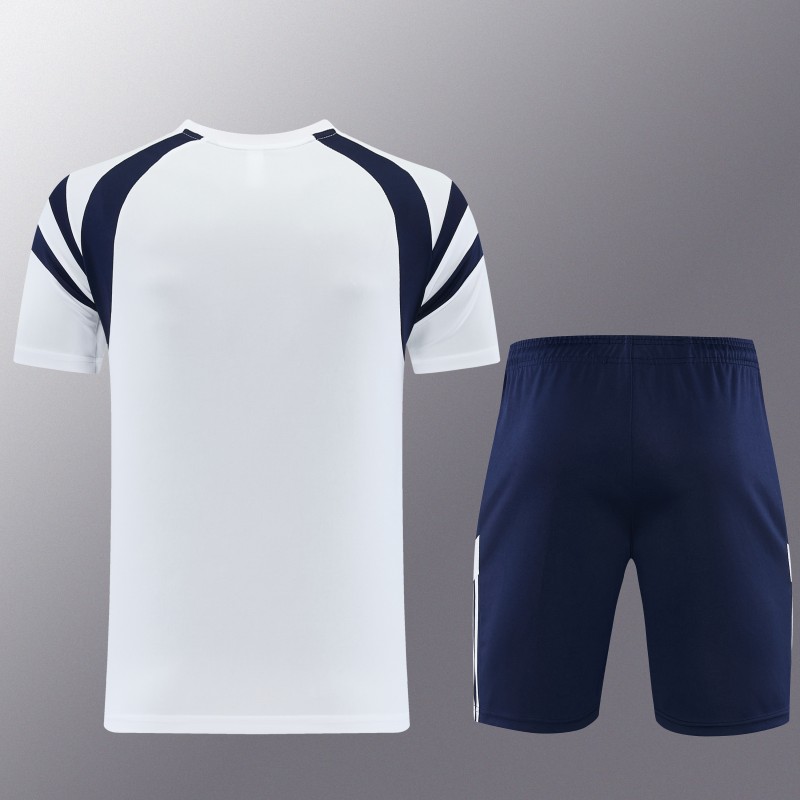 26/27 Adidas 17 White Short Sleeve+Soccer Shorts