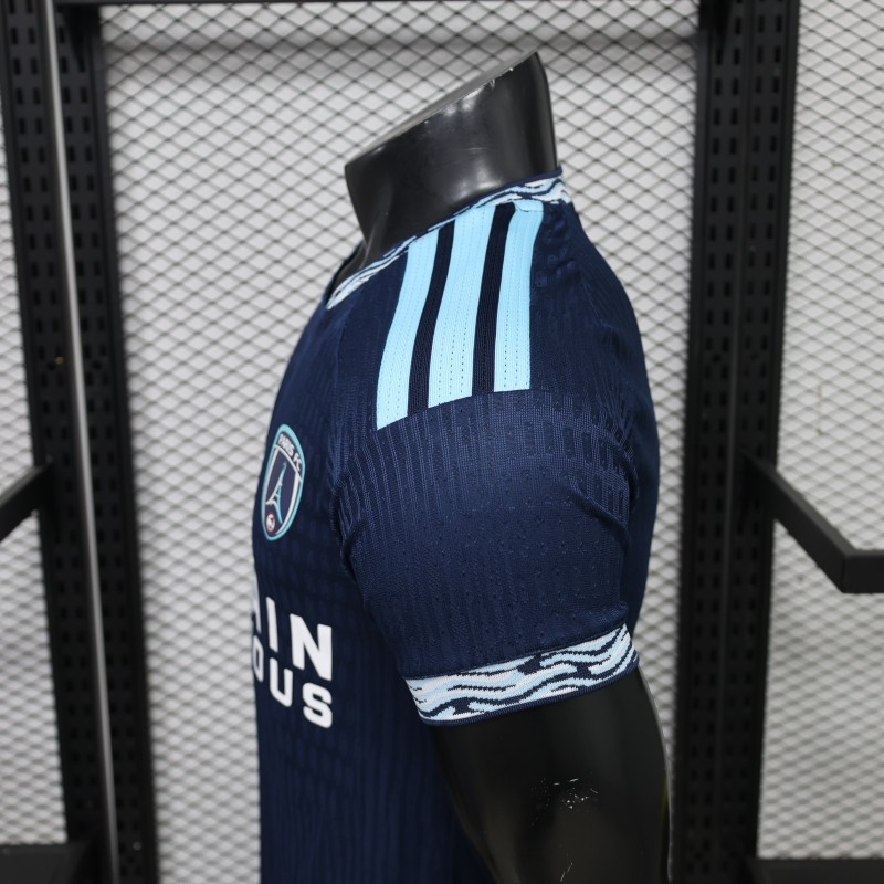 Player Version 26/27 Paris FC Home Navy Blue Jersey