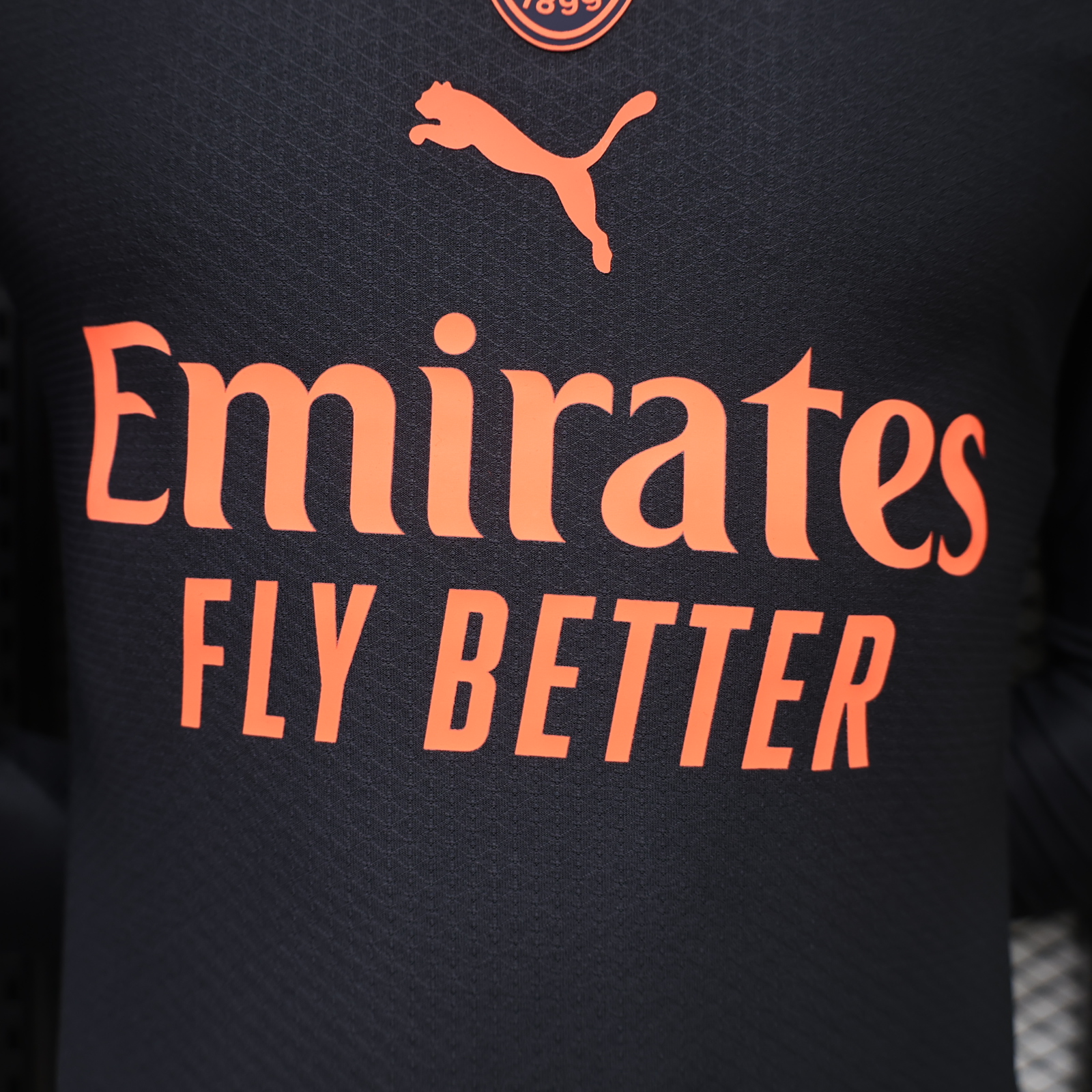 Player Version 26/27 AC Milan Third Black Long Sleeve Jersey