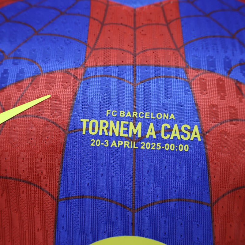 Player Version 26/27 FC Barcelona Spider-Man Special Edition Jersey