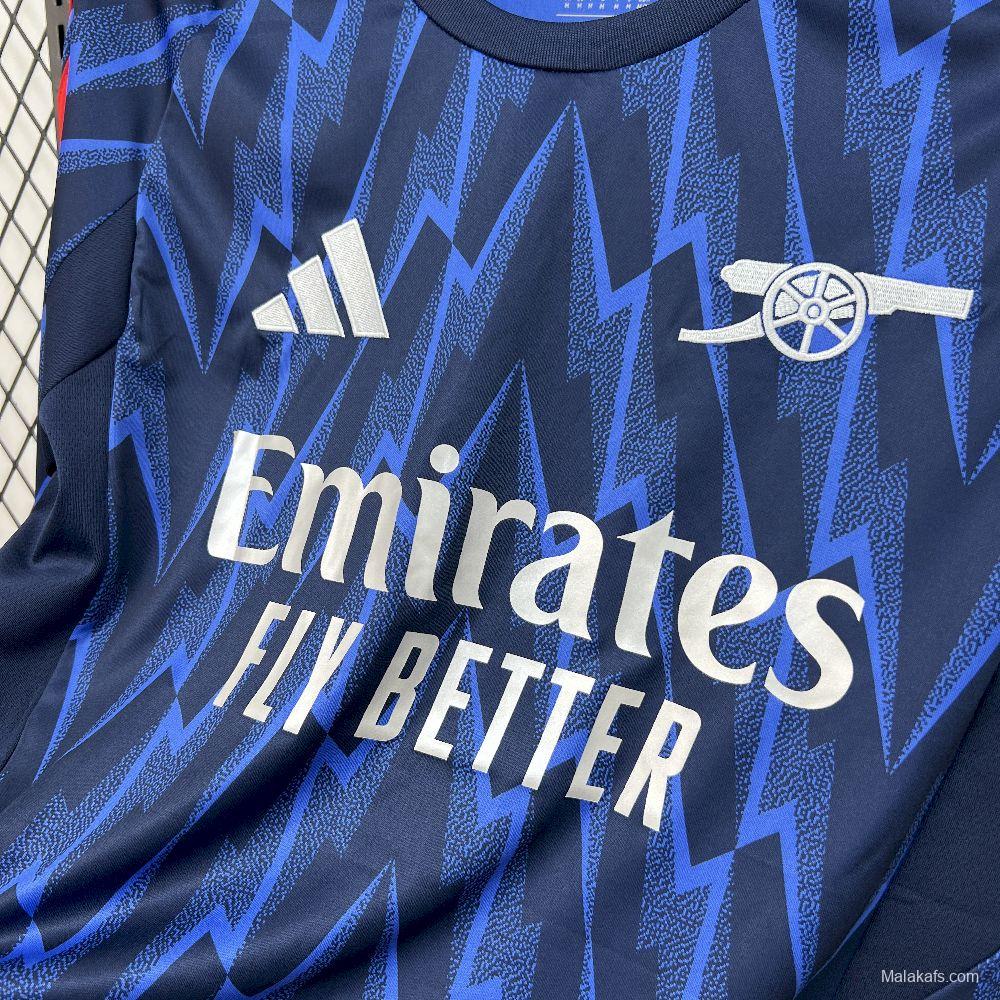 2025/26 Mens Arsenal Away Long Sleeve Jersey