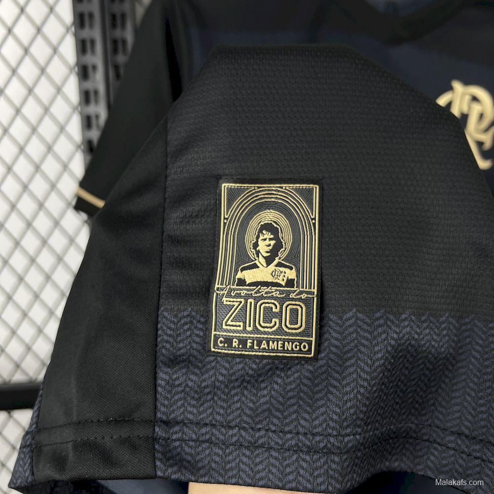 2025/26 Mens Flamengo X Zico 1981 Retro Jersey