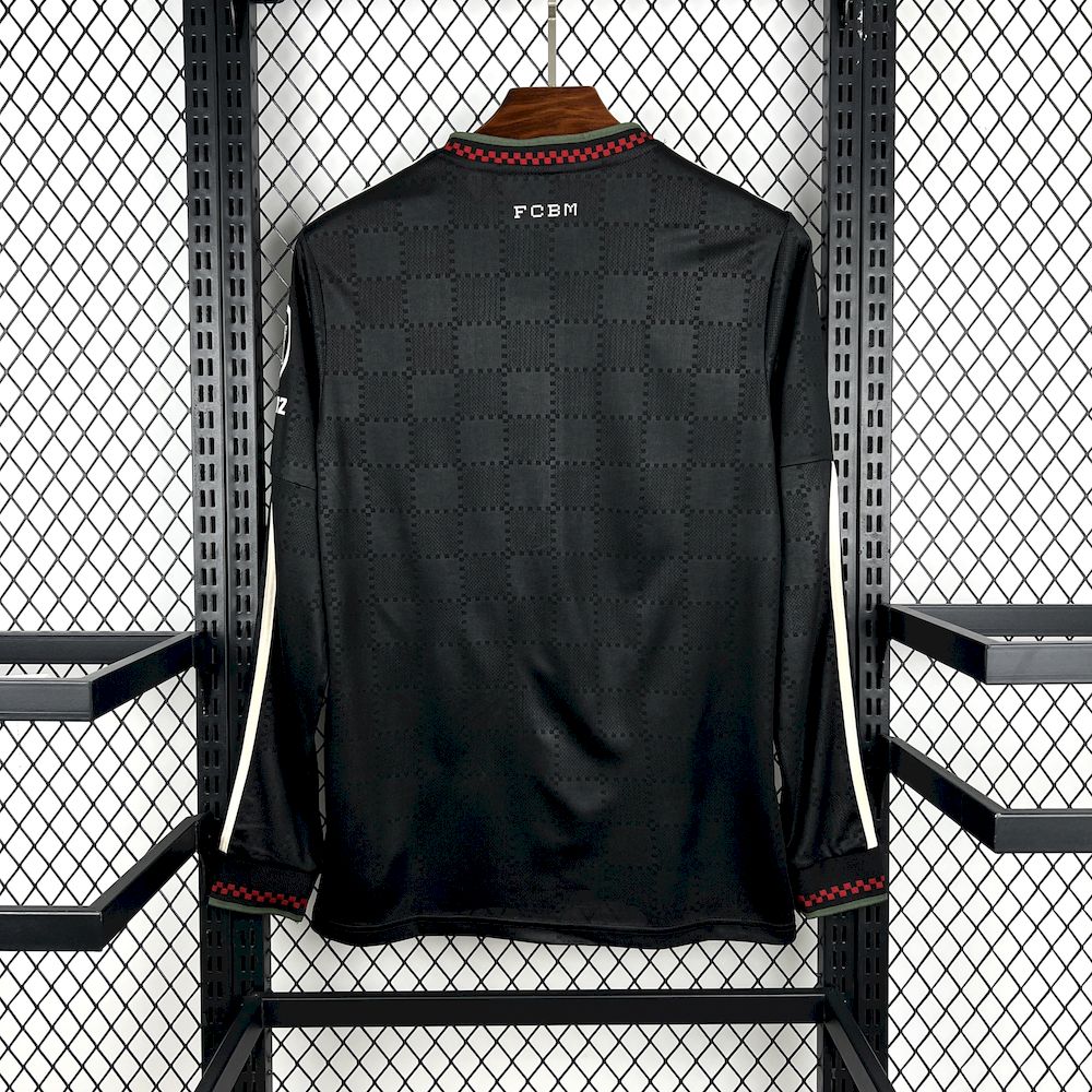 2025/26 Mens Bayern Munich Third Long Sleeve Jersey