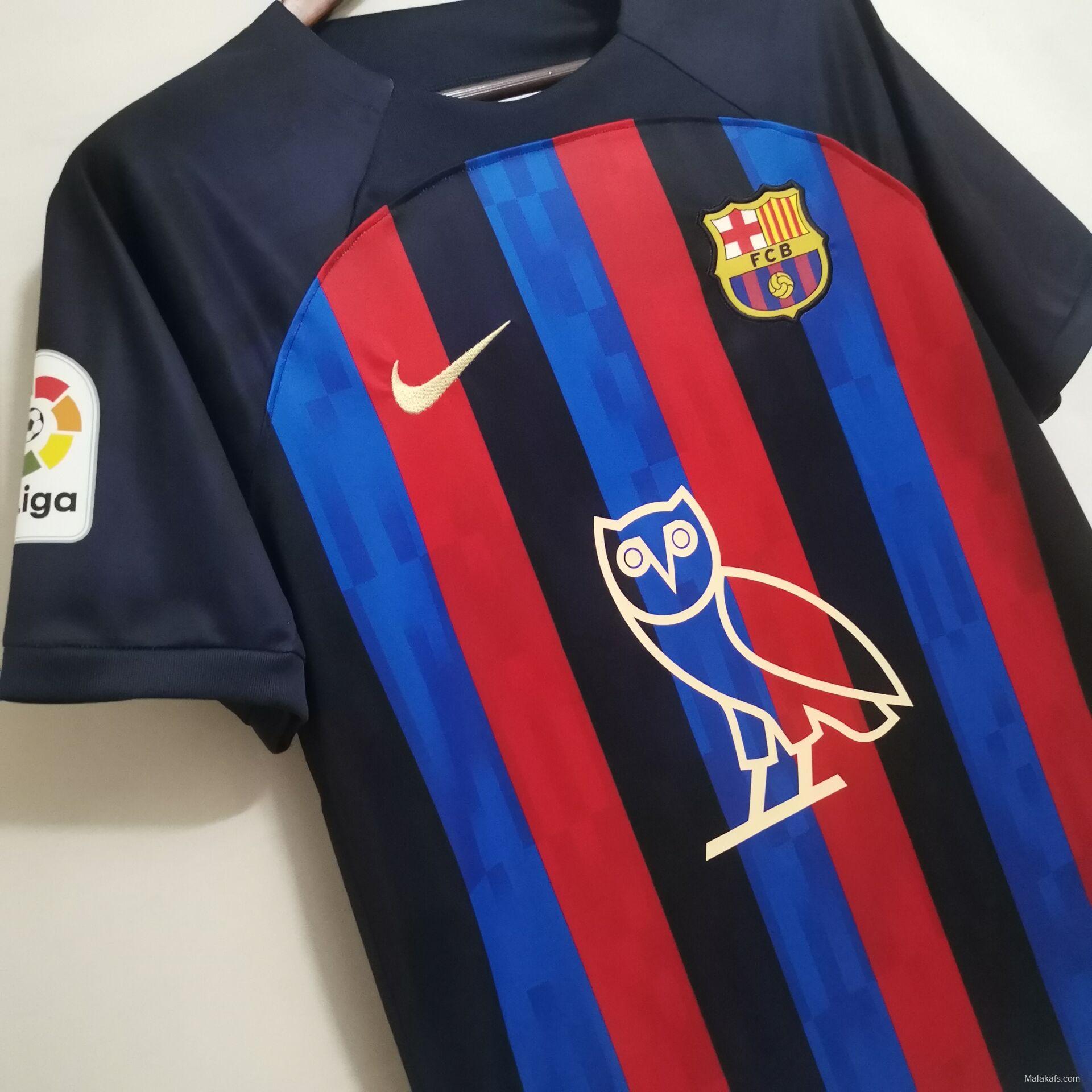 Barcelona 22/23 Jersey Drake