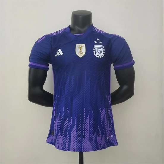 Argentina 22/23 away - Player version - 3 estrellas - WC Champion patch
