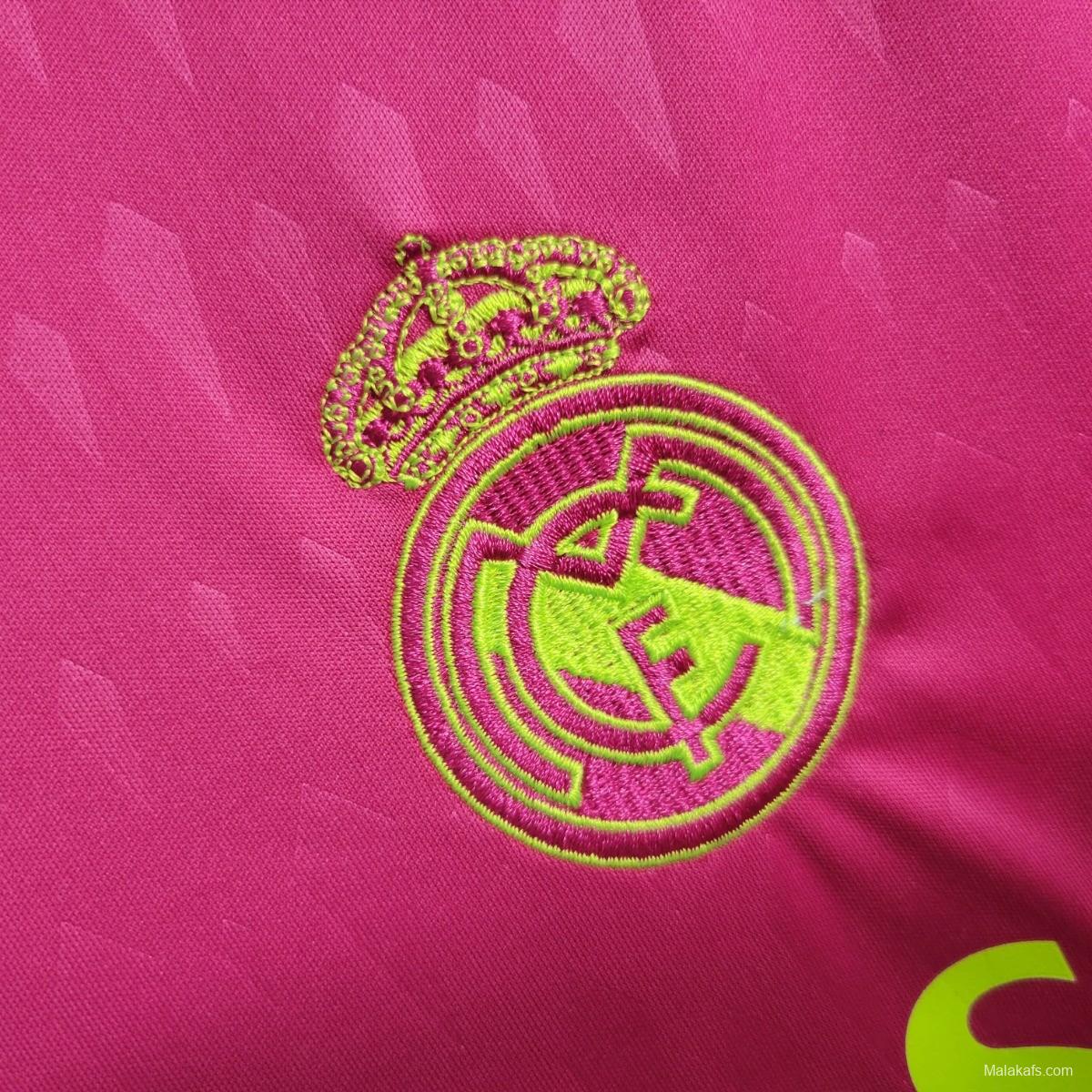 23-24 Real Madrid Goalkeeper Pink Jersey