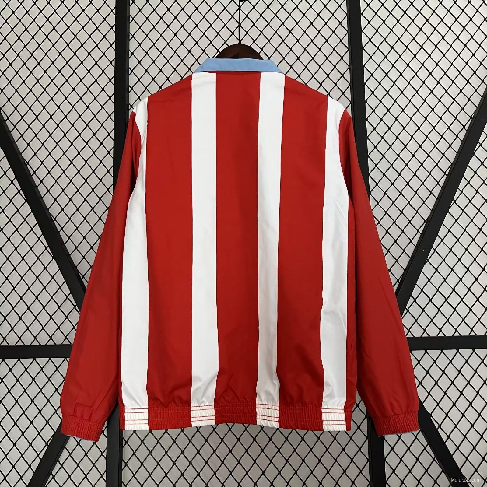 23/24 PSG Blue/Red Stripe Reversible Jacket