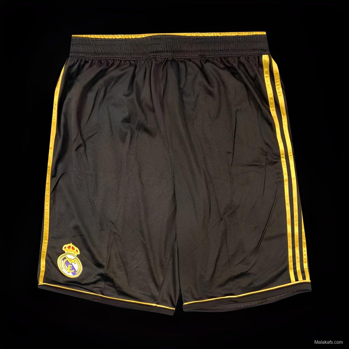 Retro 11/12 Real Madrid Away Black Jersey