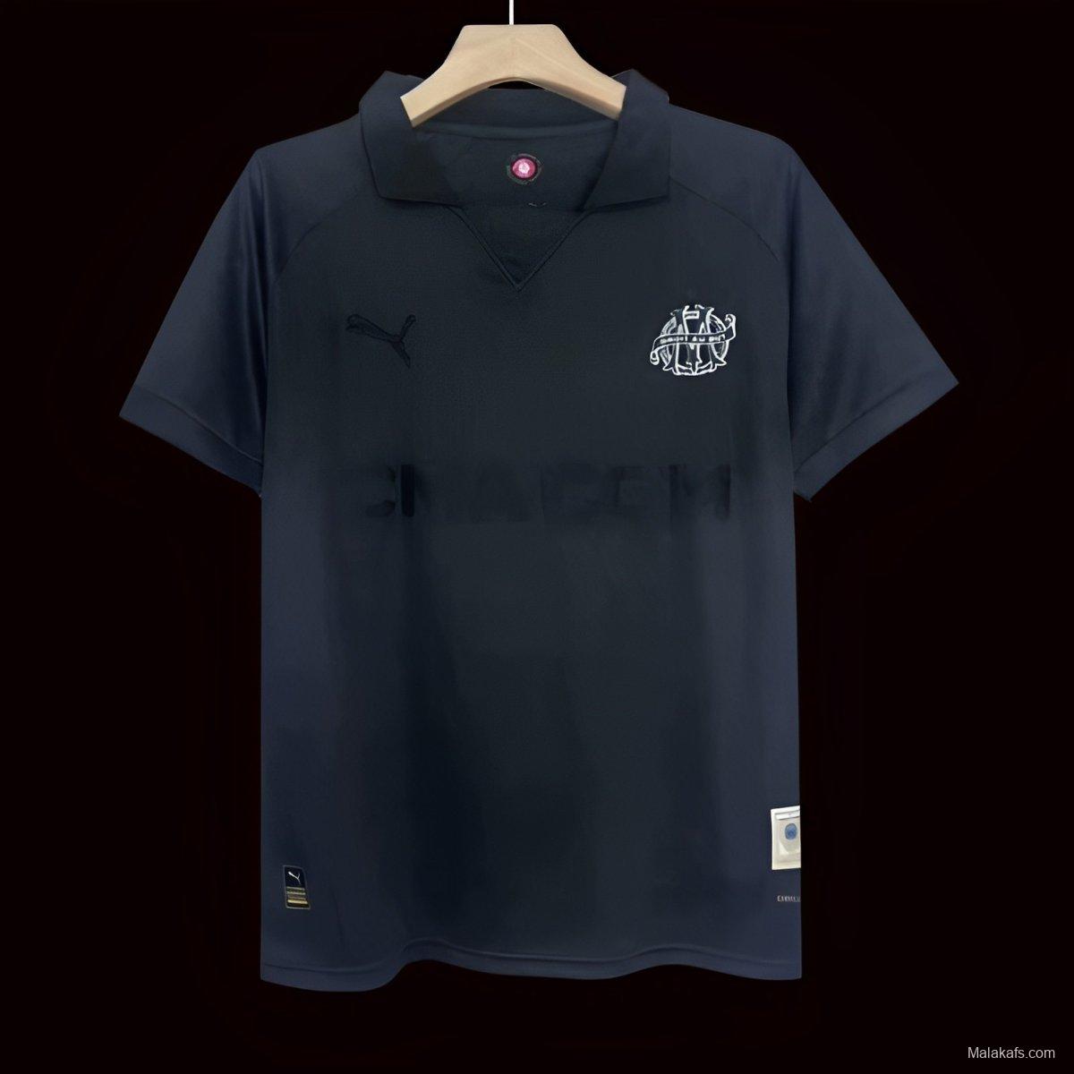 24/25 Olympique Marseille Black 125th Goalkeeper Jersey