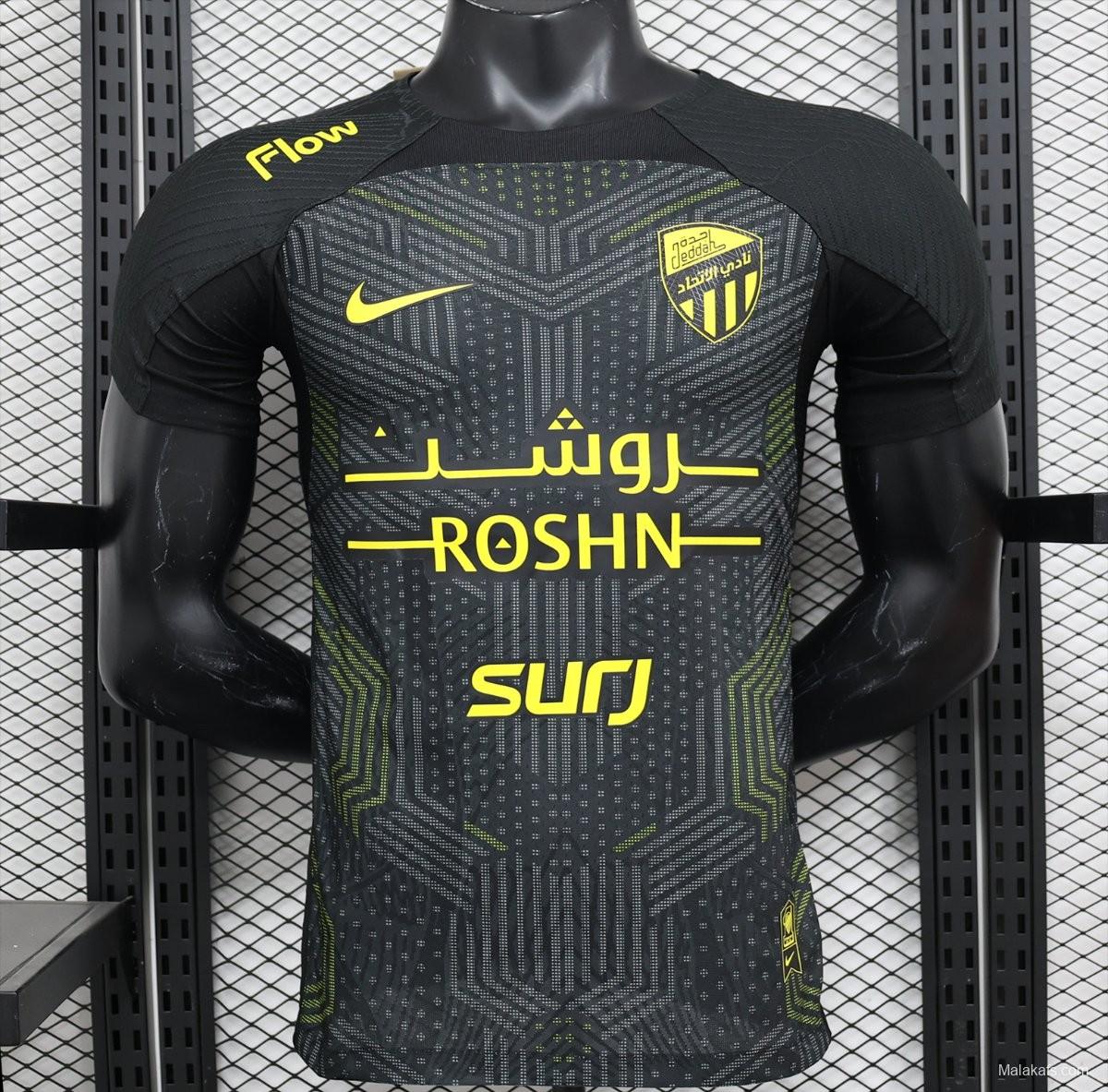 Player Version 24/25 Al-Ittihad Third Black Jersey