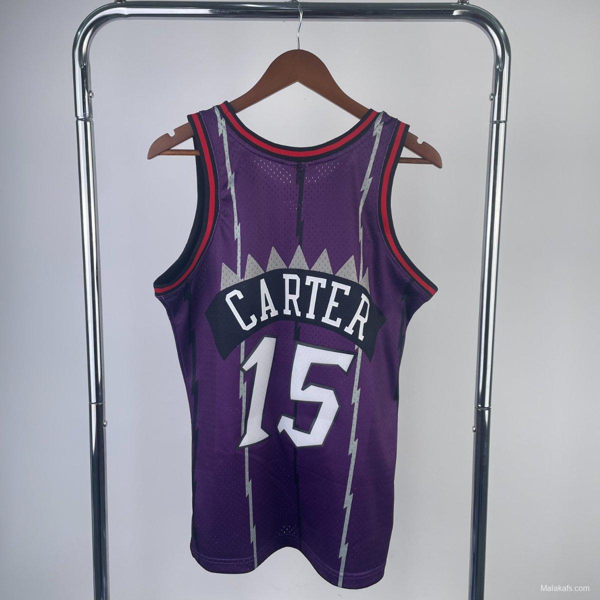 Toronto Raptors Vince Carter #15 Mitchell & Ness 1998/99 Hardwood Classics Jersey