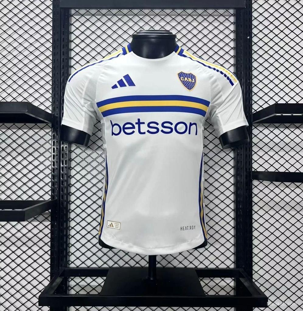 Player Version 24/25 Boca Juniors Away White Jersey
