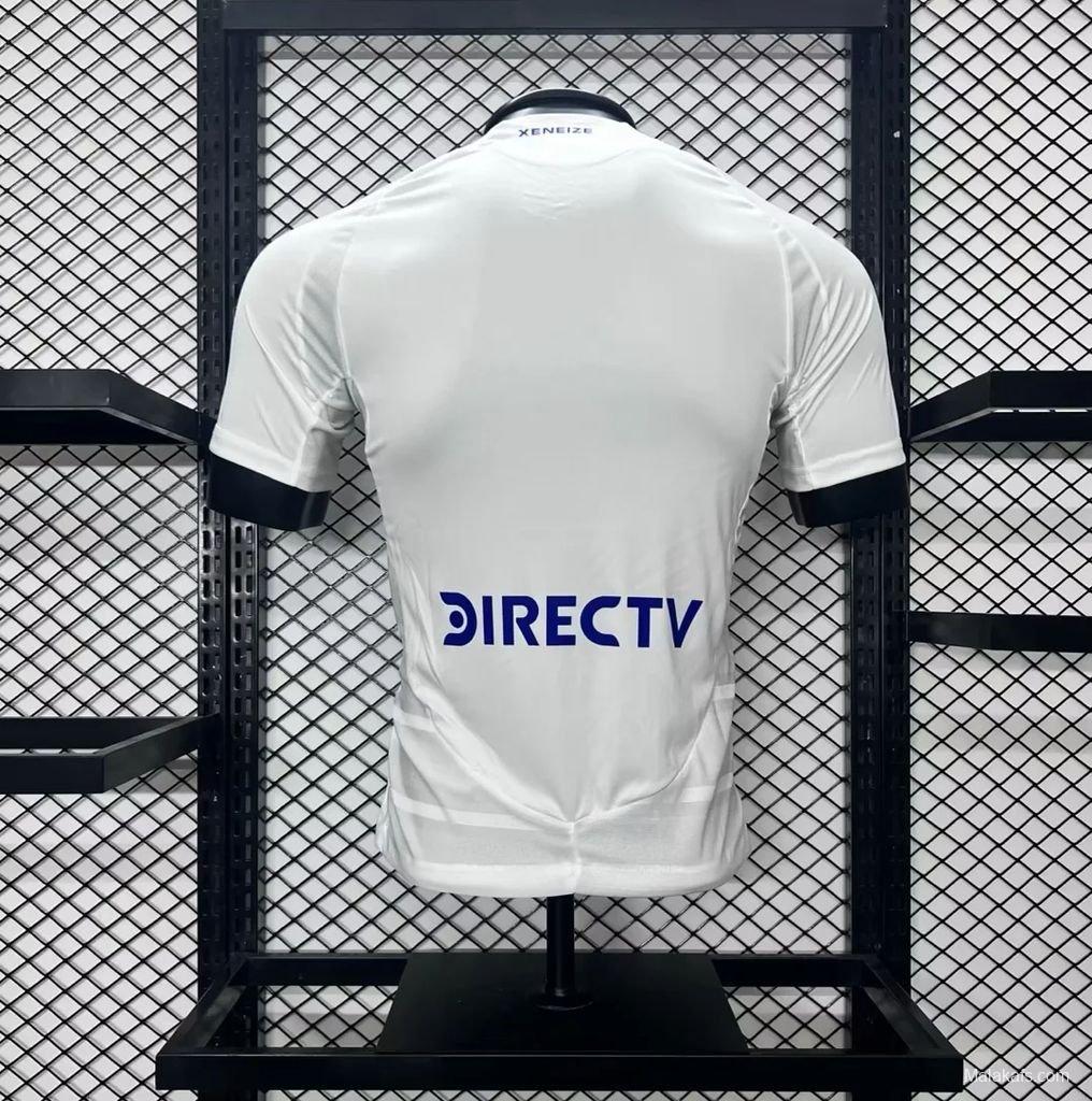Player Version 24/25 Boca Juniors Away White Jersey