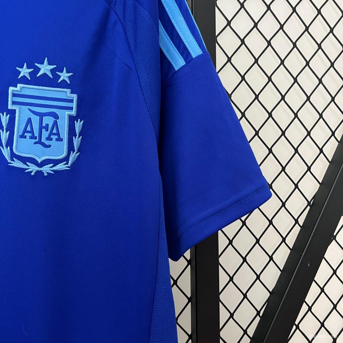 2024 Argentina Away Blue Jersey