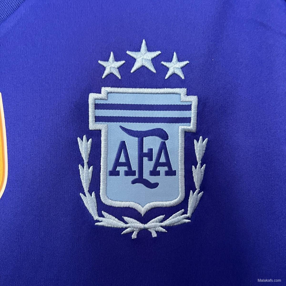 2024 Argentina Away Blue Jersey