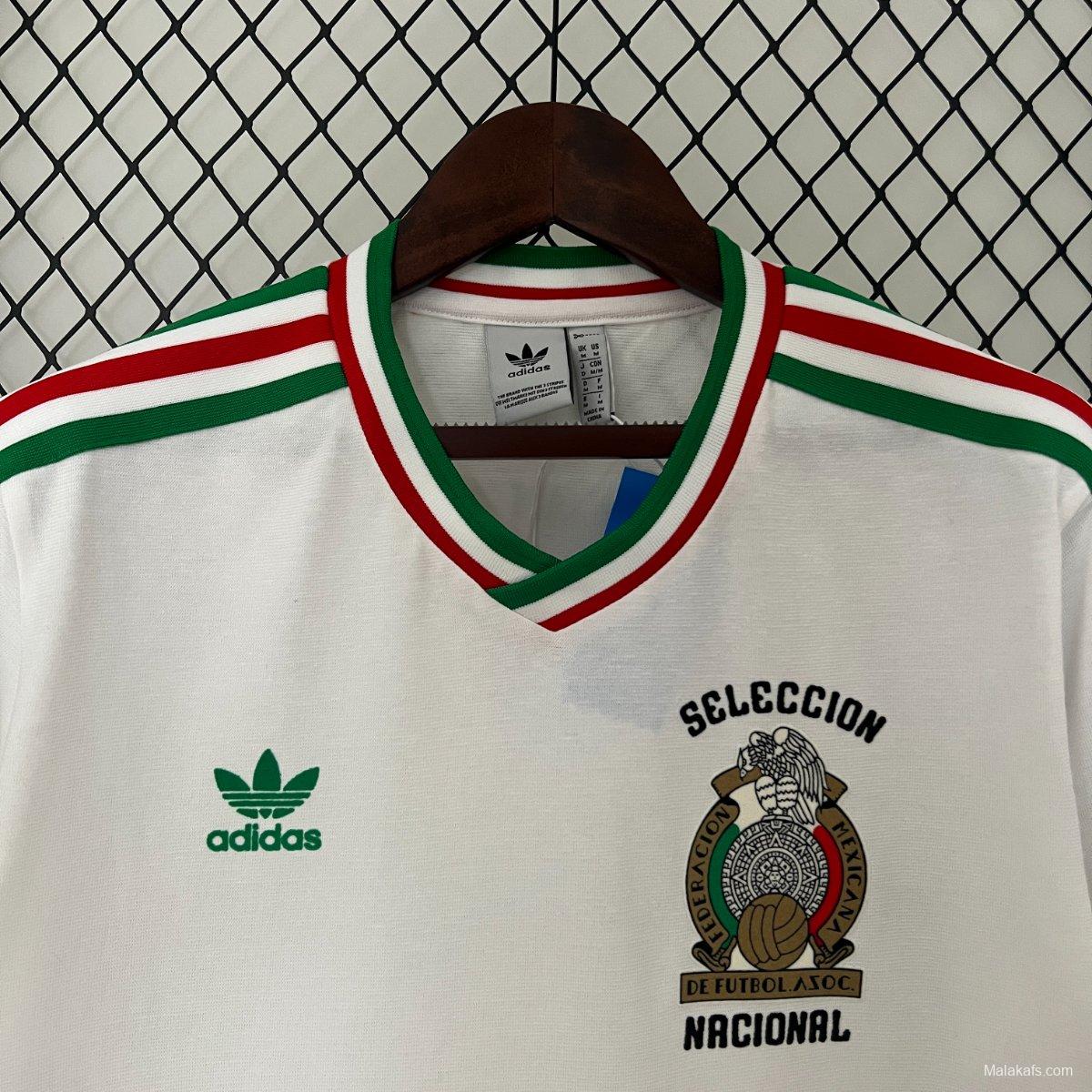Retro Mexico 2024 White Cotton Collection