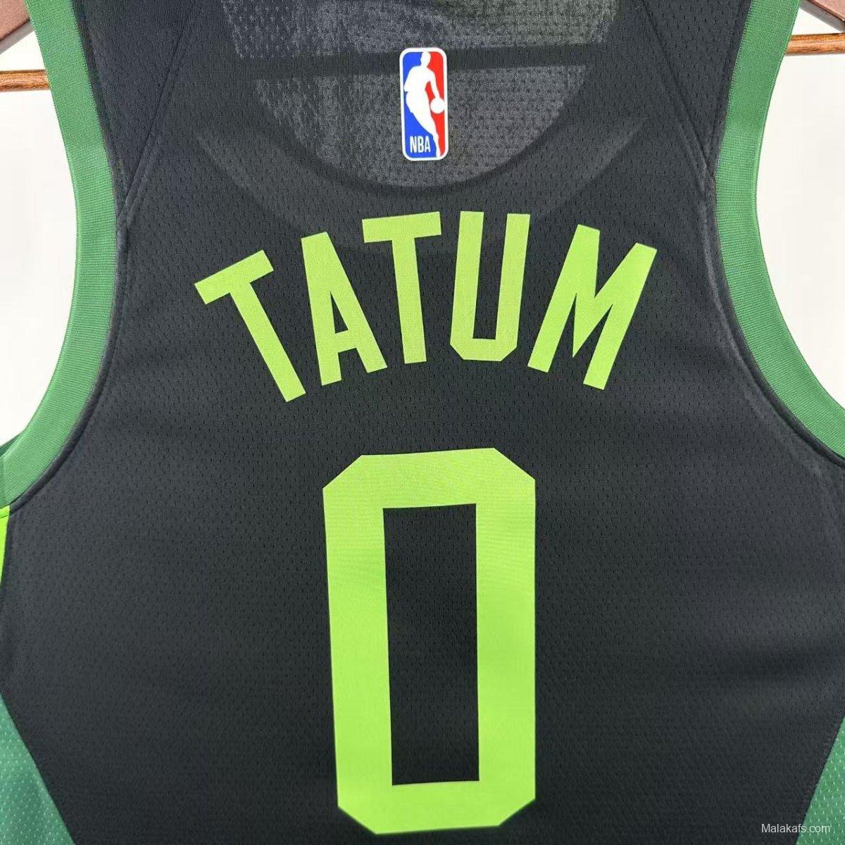 Boston Celtics Tatum #0 2024/25 CityEdition Jersey