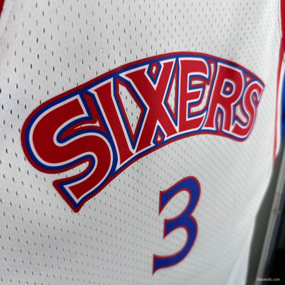 Philadelphia 76ers #3 Allen Iverson 1996/97 Mitchell & Ness Edition