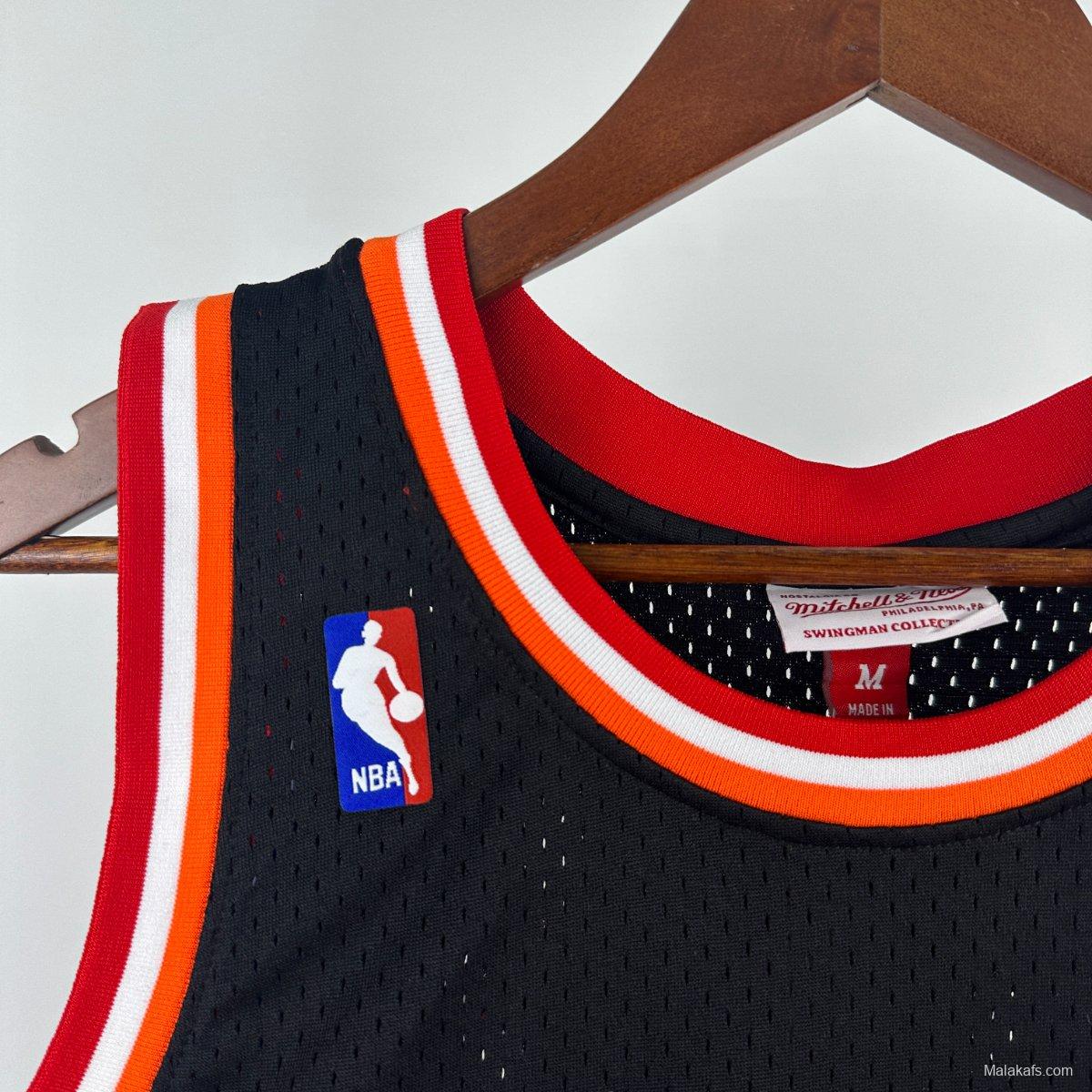 Miami Heat #3 Dwyane Wade 2013/14 Mitchell & Ness Editio