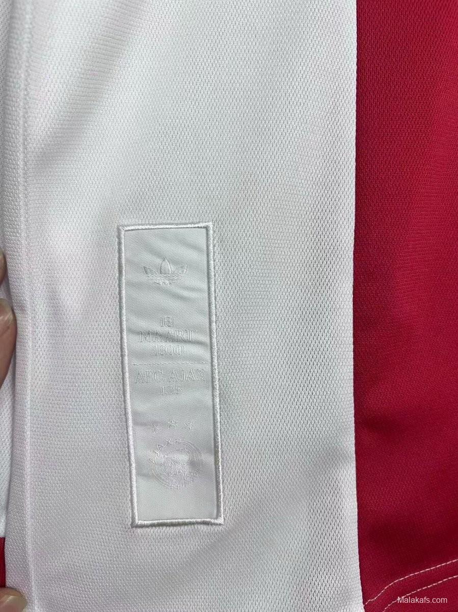 25/26 Ajax 125th Anniversary Long Sleeve Jersey