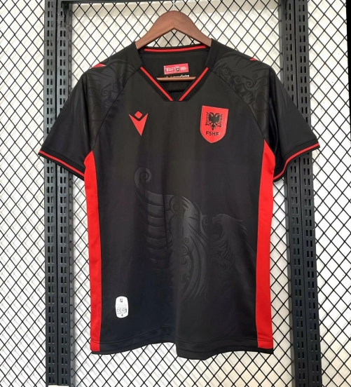 2025 Albania Third Black Jersey
