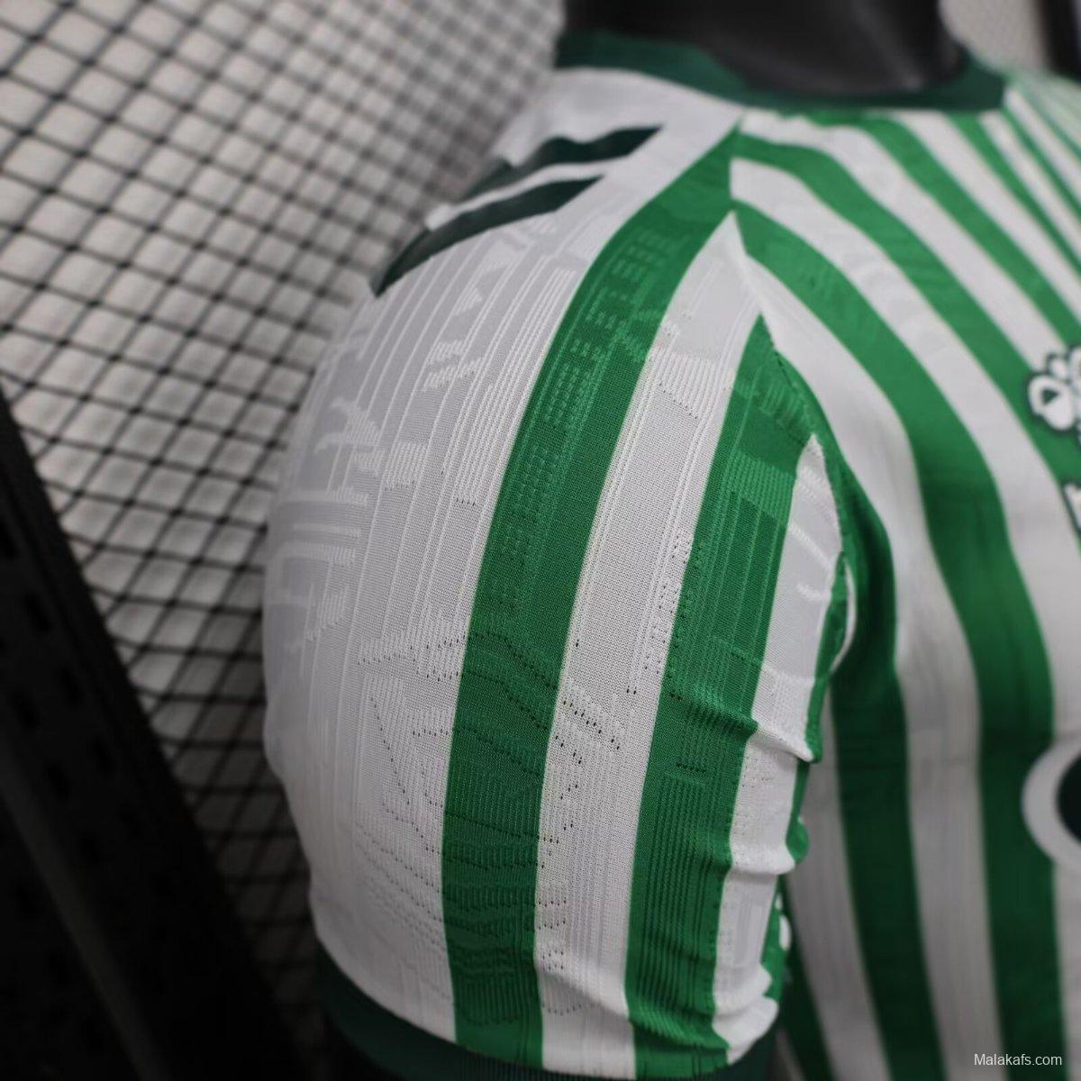 Player Version 25/26 Real Betis Home Jersey