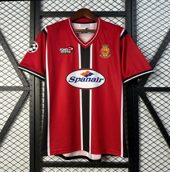 01/02 Retro Mallorca Red Home Jersey