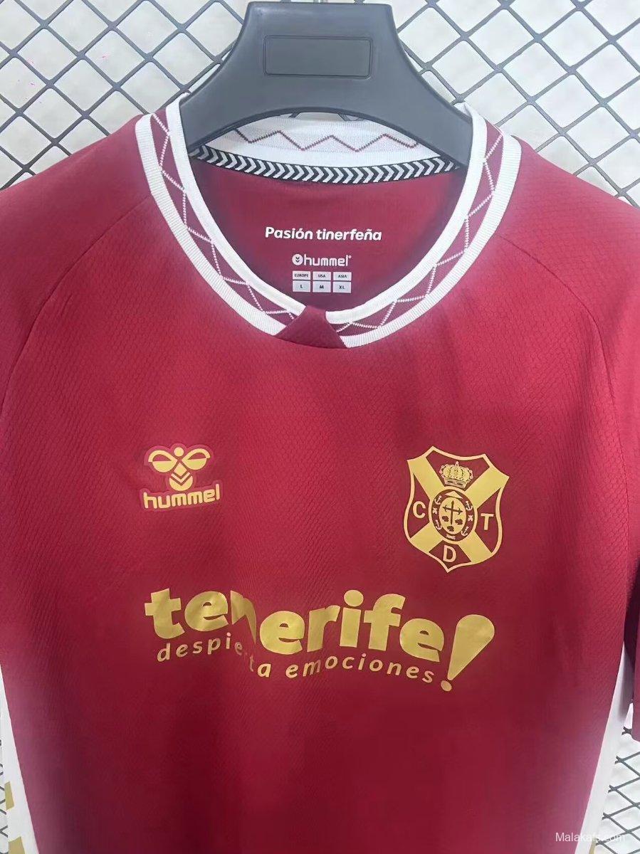 25/26 Tenerife Away Red Jersey