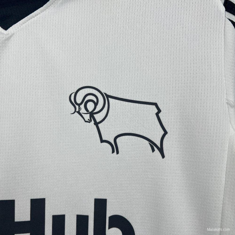 25/26 Derby County FC Home Jersey