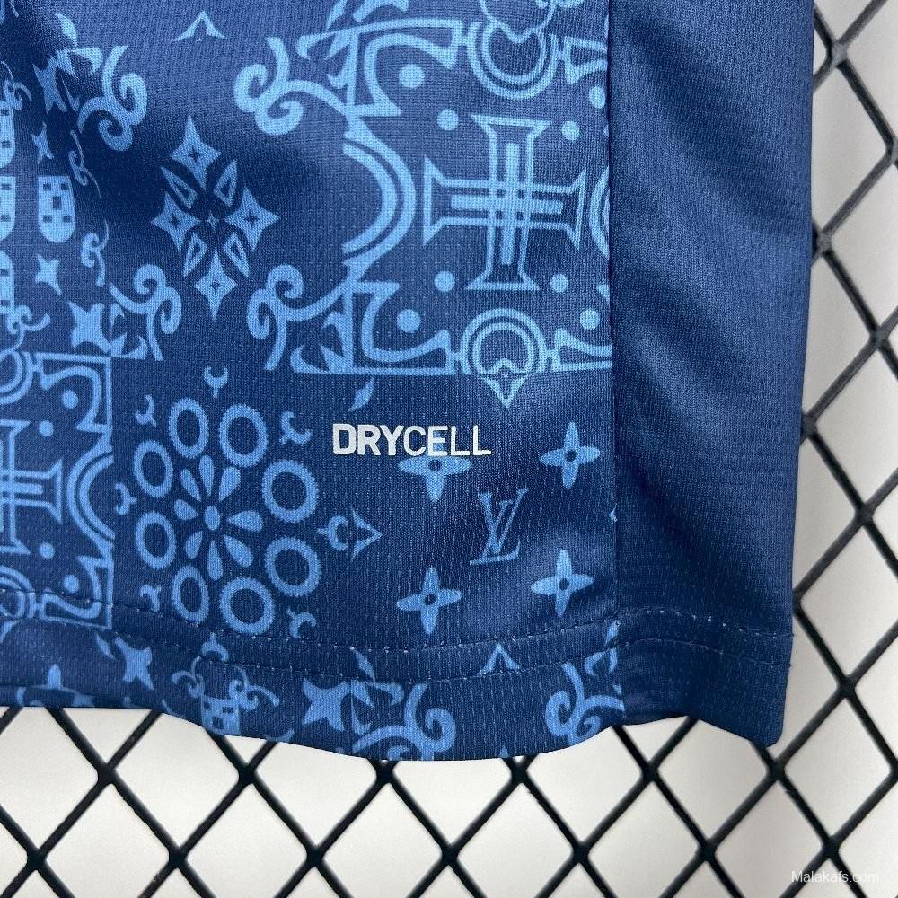 2025 Portugal Louis Vuitton Navy Special Jersey