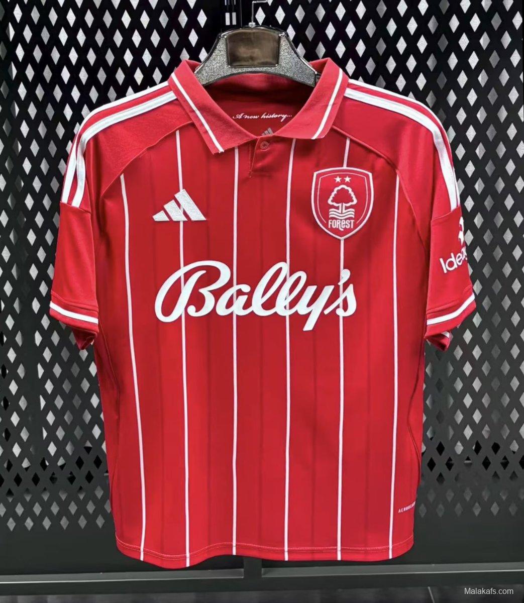 25/26 Nottingham Forest Home Jersey
