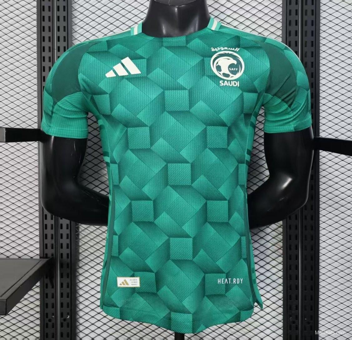 Player Version 2025 Saudi Arabia Home Jersey