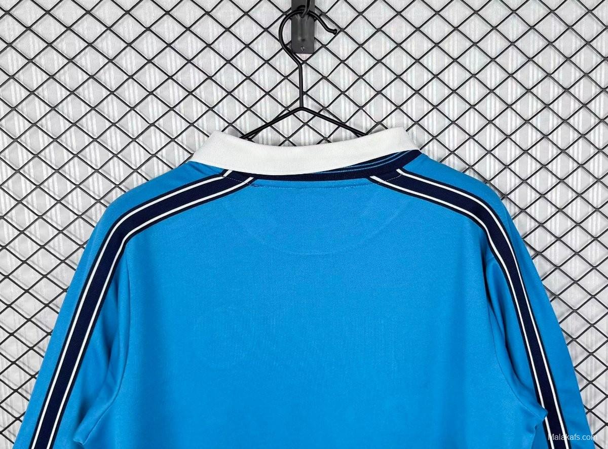 Retro 98/99 Napoli Home Long Sleeve Jersey