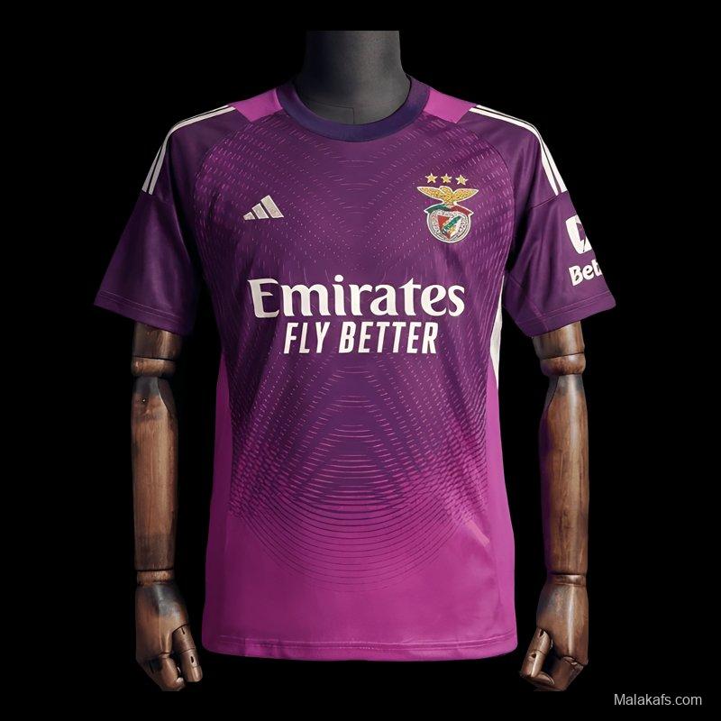 25/26 Benfica Goalkeeper Purple Jersey