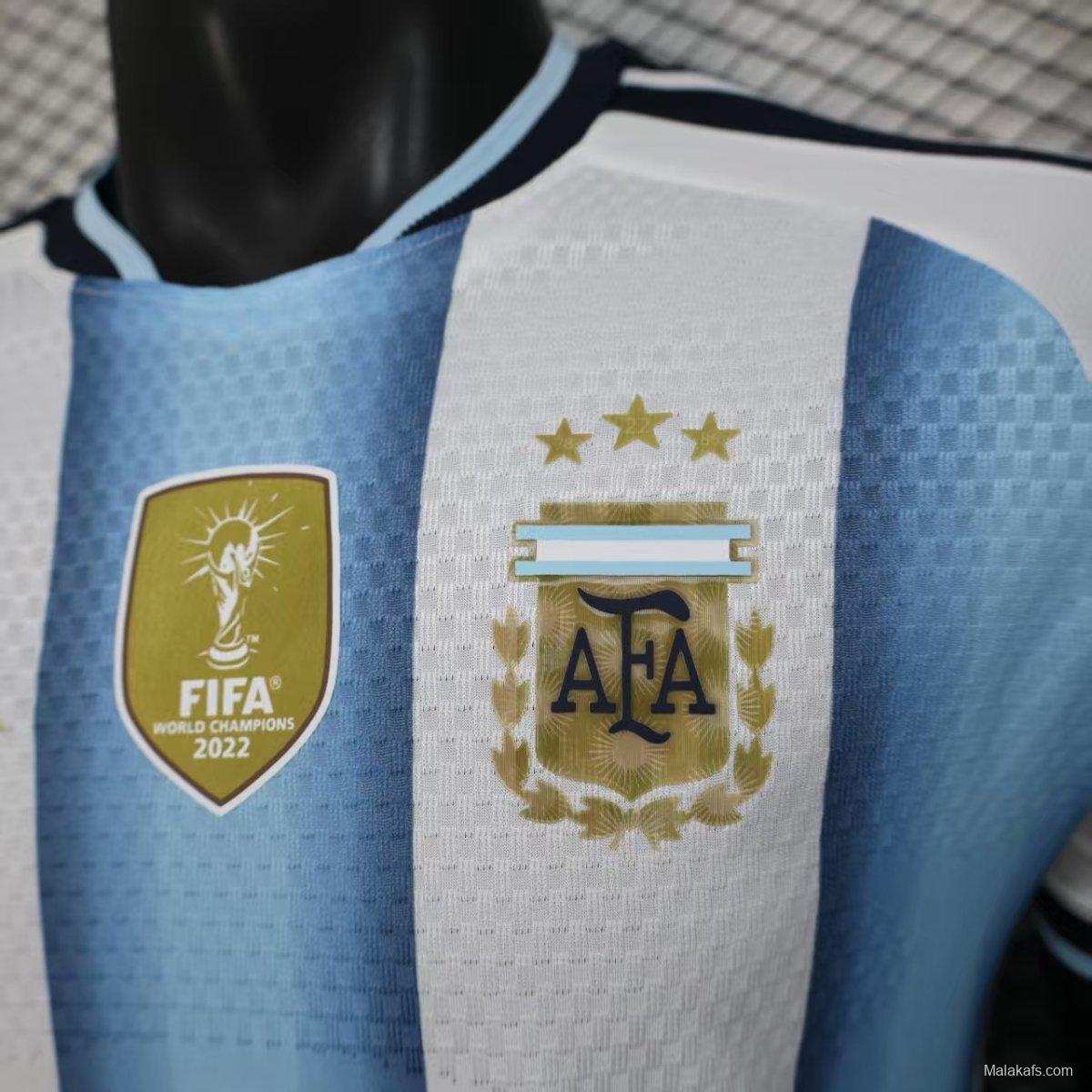 2026 Player Version Mens Argentina World Cup Home Jersey