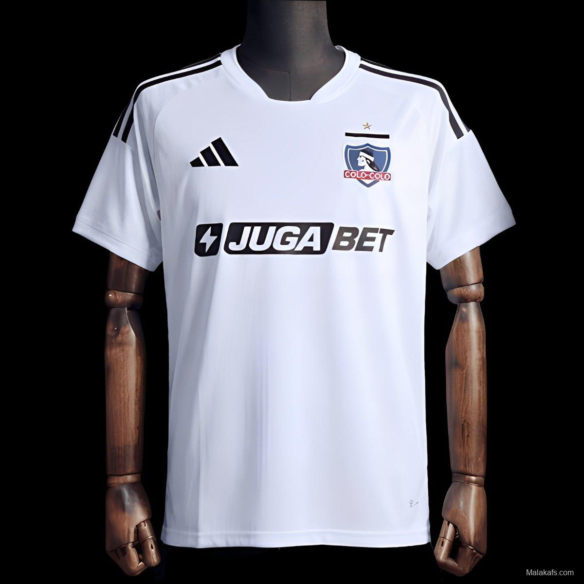 26/27 Colo Colo Home White Jersey