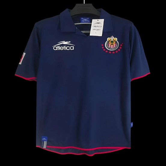 Retro 03/04 Chivas Guadalajara Away Navy Jersey