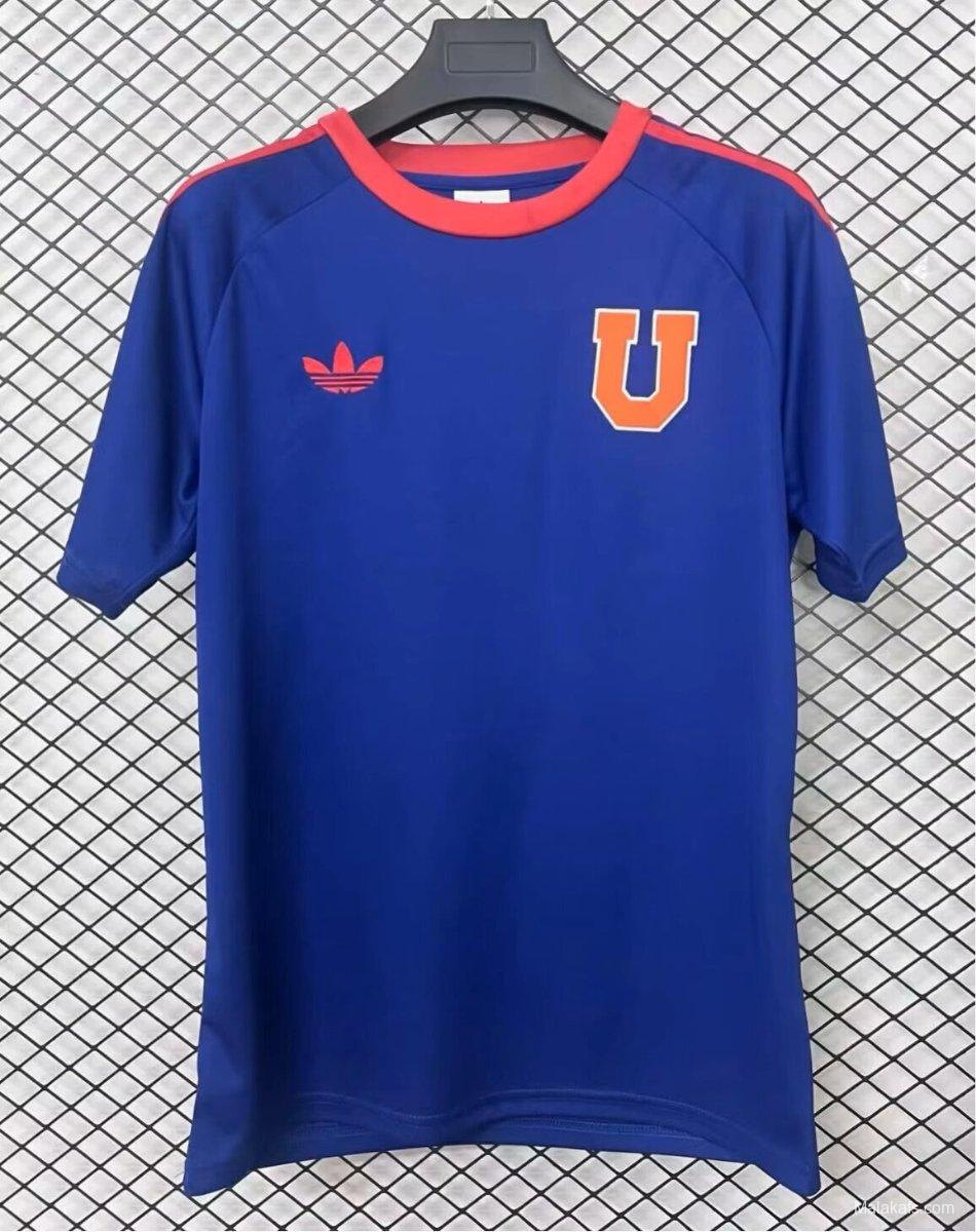 26/27 Club Uiversidada De Chile Blue Pre-Match Jersey