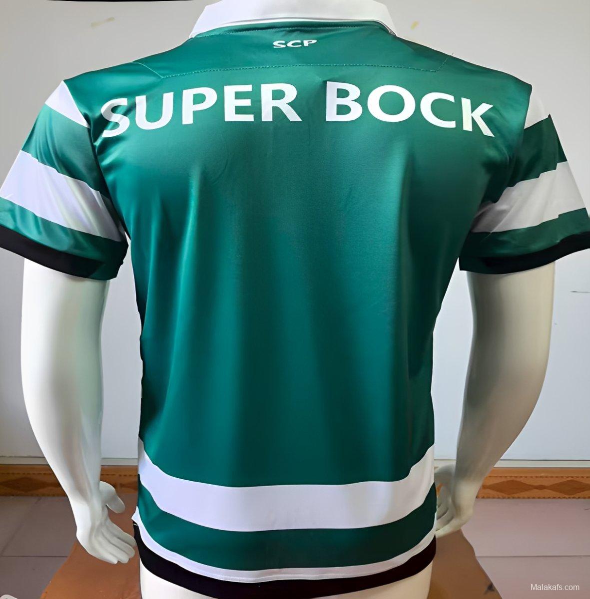Retro 2020/21 Sporting CP Lisbon Home Jersey