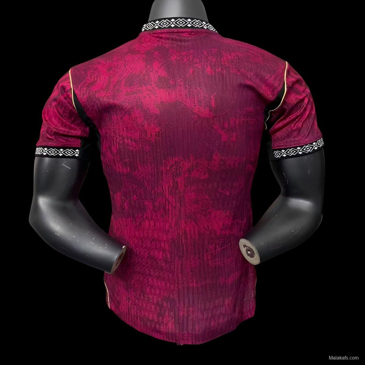 Player Version 2026 Brazil Third Wine Jersey