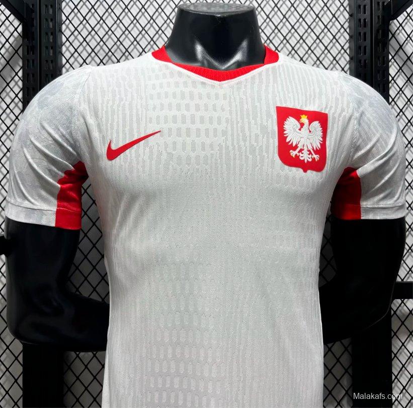 Player Version 2026 Poland Home Jersey