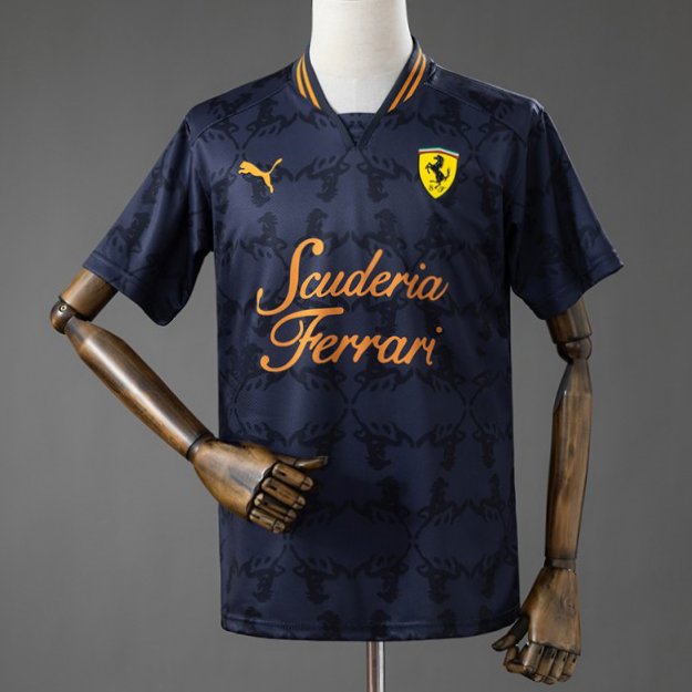 2026 F1 Scuderia Ferrari Casual Shirts Black