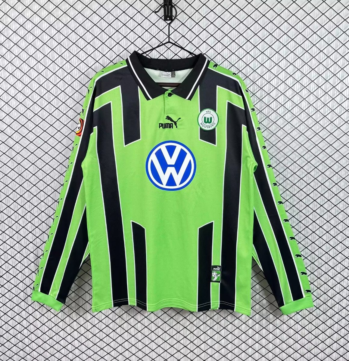 Retro 99/00 Wolfsburg Home Long Sleeve Jersey