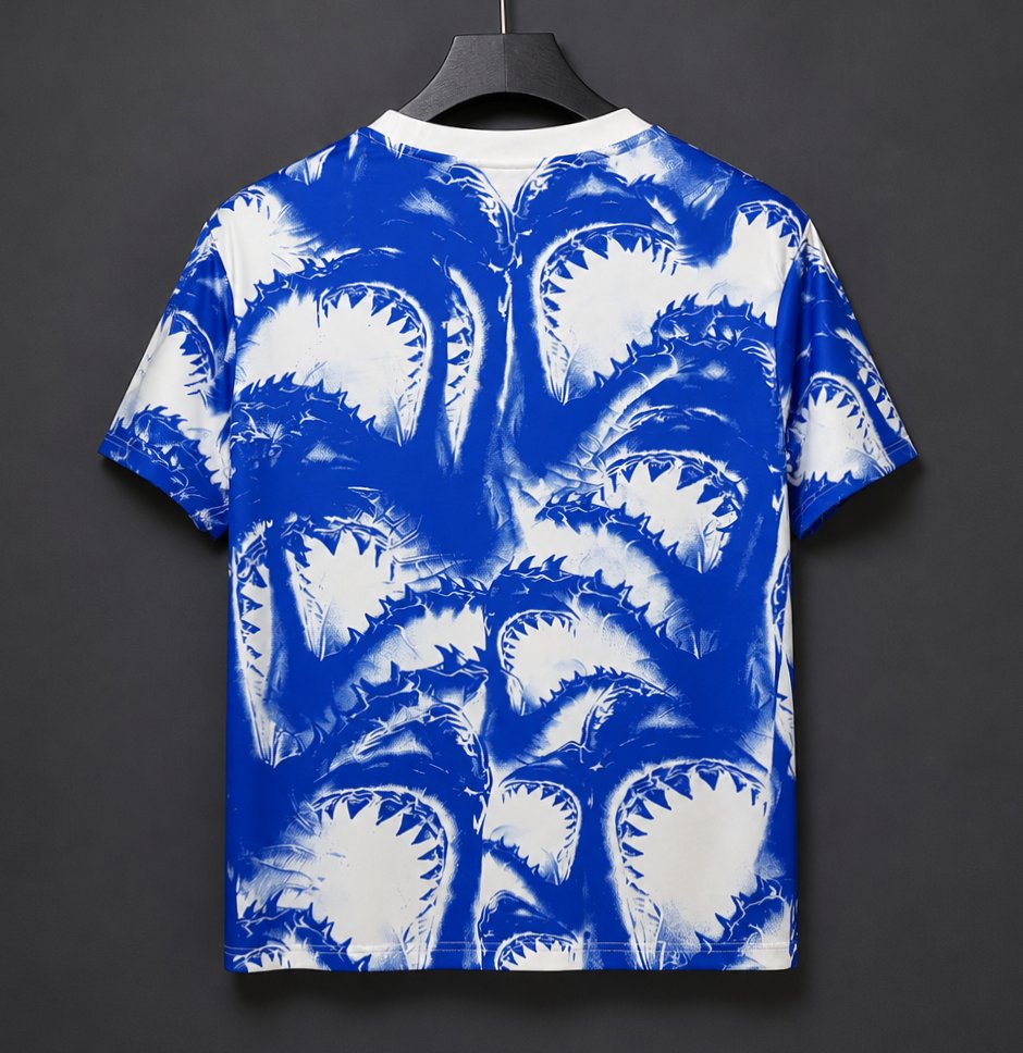 2026 World Cup Pre-Match Training Blue/White Jersey